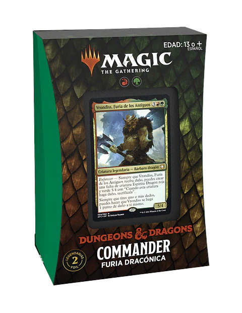 Commander D&D - Draconic Rage (Inglés)