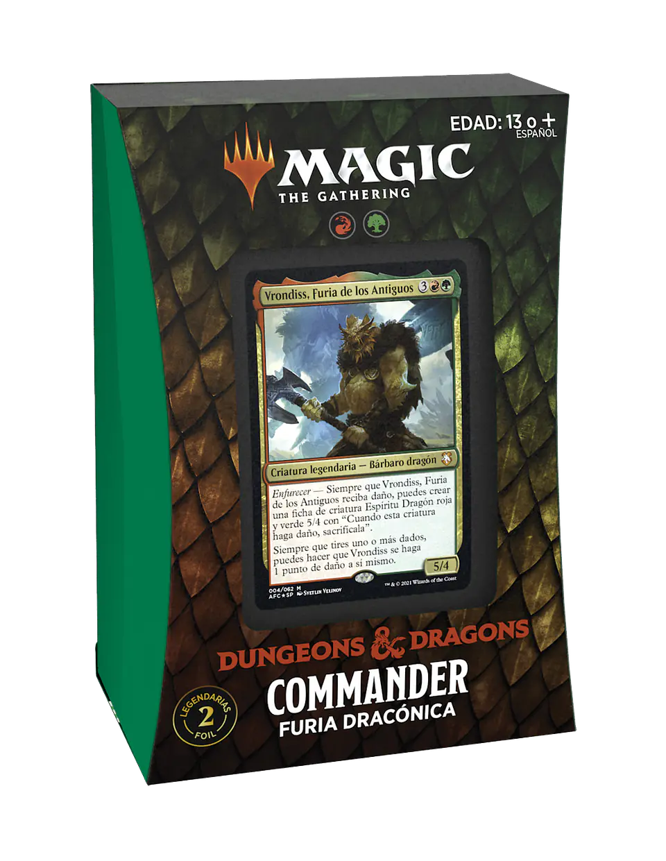Commander D&D - Draconic Rage (Inglés) 1