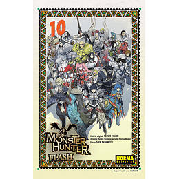 Monster Hunter Flash Vol.10 + Cofre