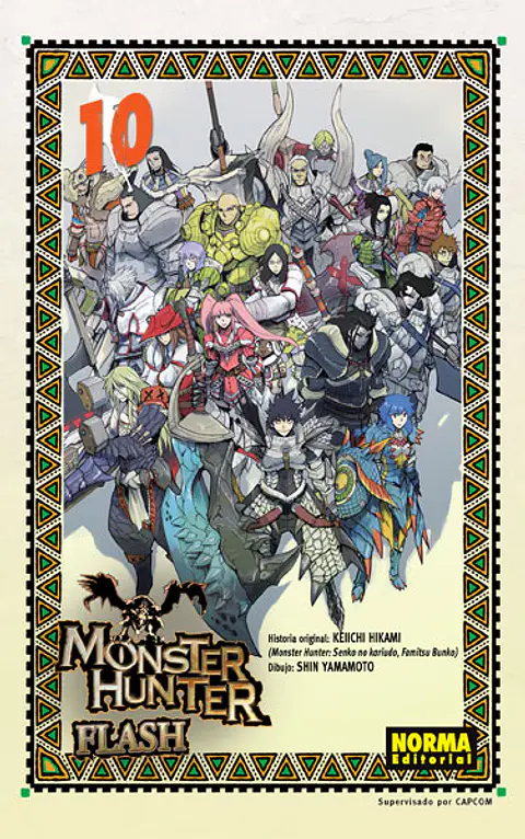 Monster Hunter Flash Vol.10 + Cofre