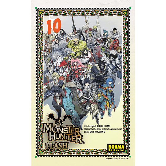 Monster Hunter Flash Vol.10 + Cofre