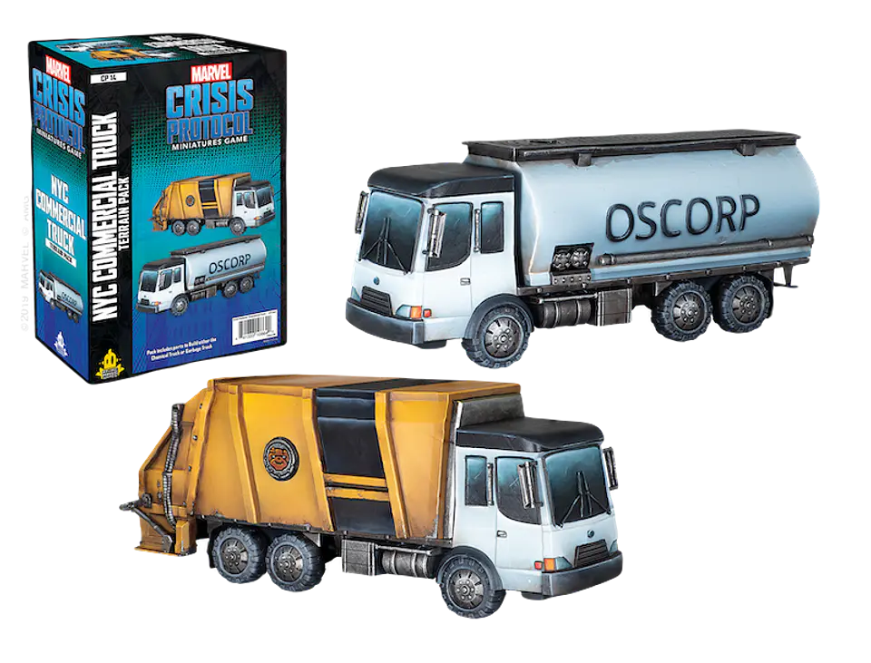 Marvel Crisis Protocol: NYC Commercial Truck - Terrain Pack 1
