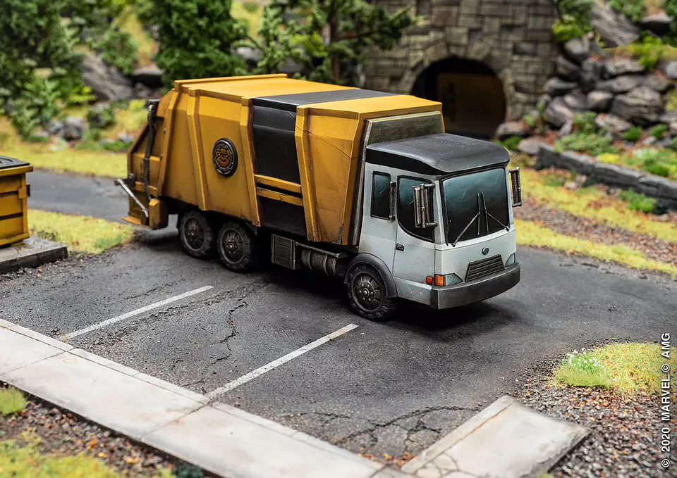Marvel Crisis Protocol: NYC Commercial Truck - Terrain Pack 2