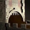 Qworkshop Color Dice Tower - Medieval
