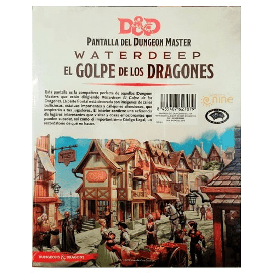 Dungeons & Dragons: Pantalla del Dungeon Master - Waterdeep El Golpe de los Dragones (Español)