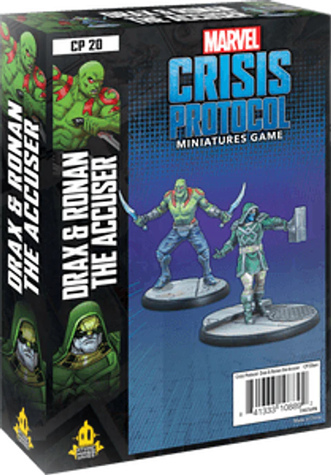 Marvel Crisis Protocol: Drax and Ronan The Accuser Character Pack