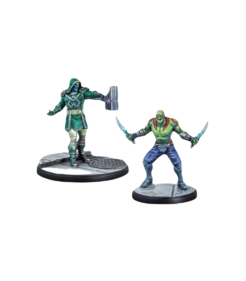 Marvel Crisis Protocol: Drax and Ronan The Accuser Character Pack 2