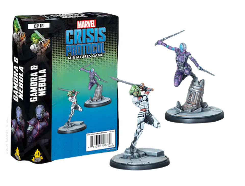 Marvel Crisis Protocol: Gamora and Nebula Character Pack 1