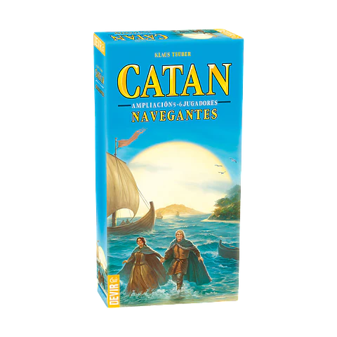 Catan: Navegantes Ampliación – 5 y 6 jugadores (Español)