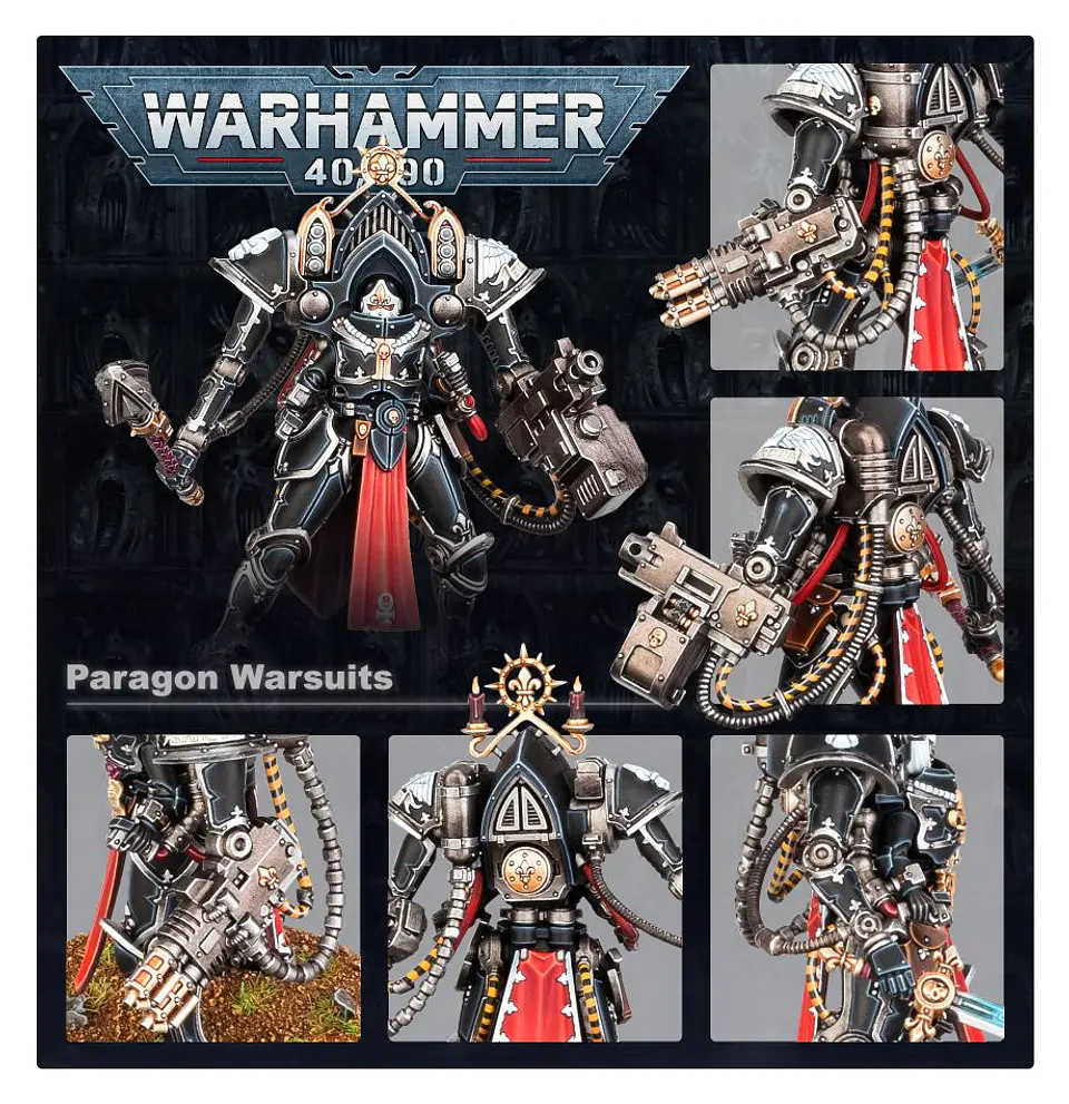 Adepta Sororitas: Exoesqueletos Ejemplares - Paragon Warsuits 3
