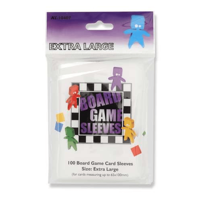 Board Game Sleeves - Extra Large (65x100mm)