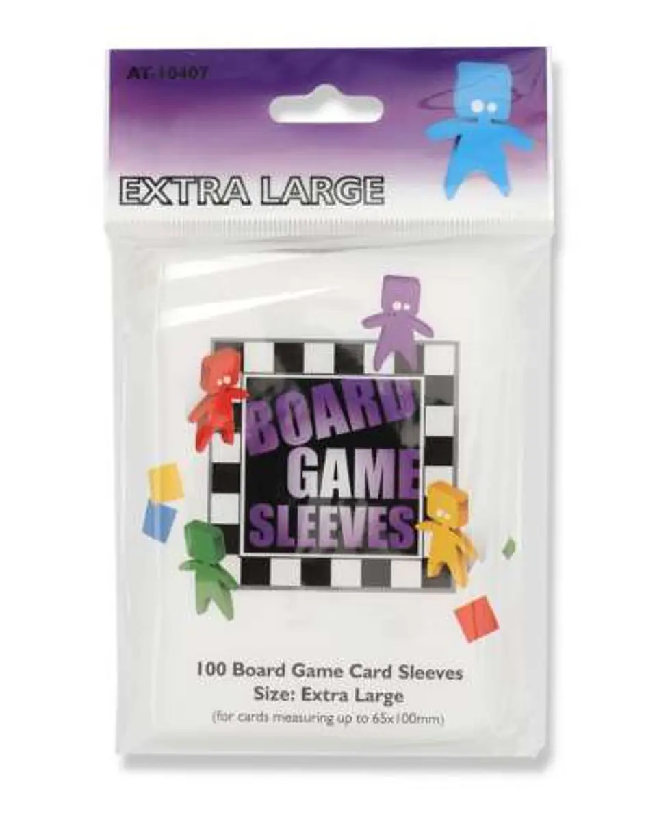 Board Game Sleeves - Extra Large (65x100mm) 1