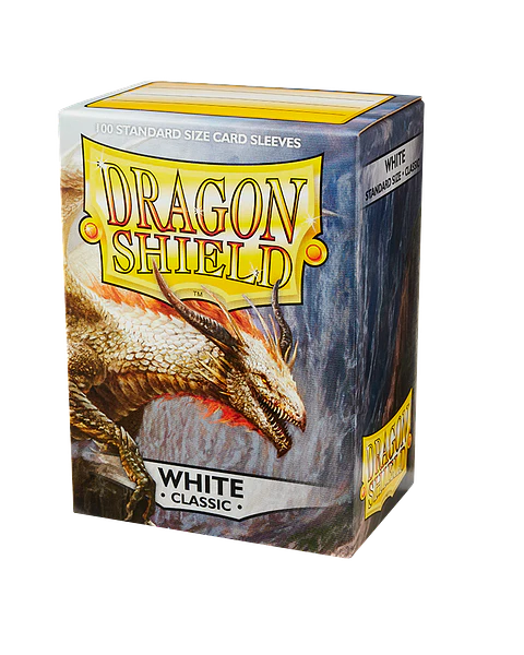 Protectores Dragon Shield Classic - Blanco (x100)