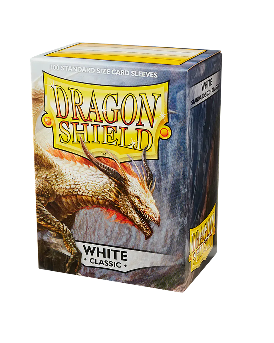 Protectores Dragon Shield Classic - Blanco (x100) 1