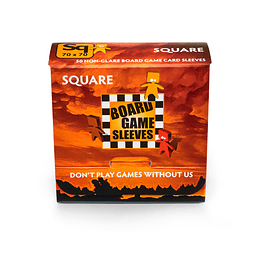 Board Game Sleeves - Non Glare - Square (70x70mm)