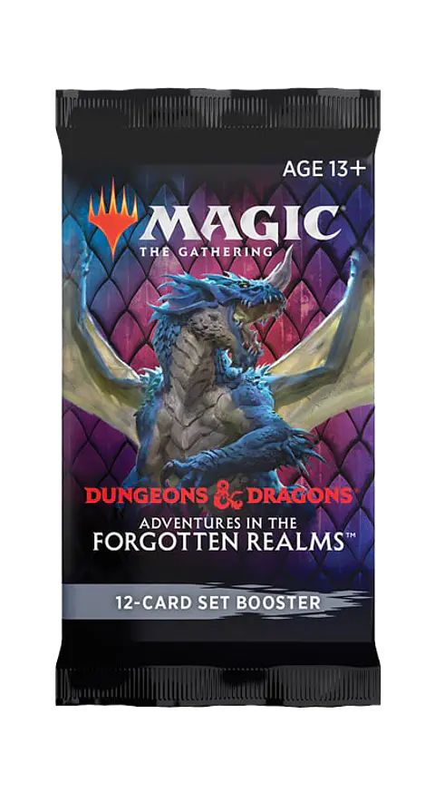 Sobre Set Booster D&D Adventures in the Forgotten Realms (Inglés)