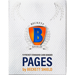 Hojas Becket Shield 9 bolsillos (x1)