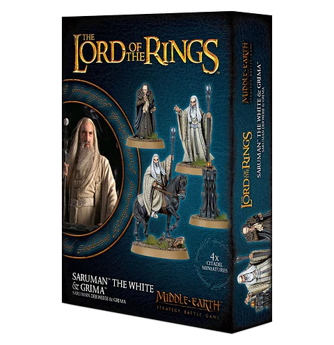 The Lord of the Rings: Saruman The White & Grima