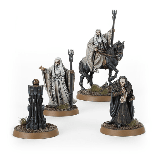 The Lord of the Rings: Saruman The White & Grima
