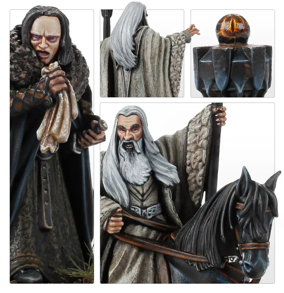 The Lord of the Rings: Saruman The White & Grima 4