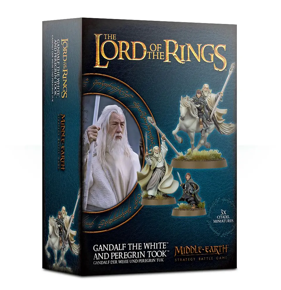 The Lord of the Rings: Gandalf the White and Peregrine Took (Inglés) 1