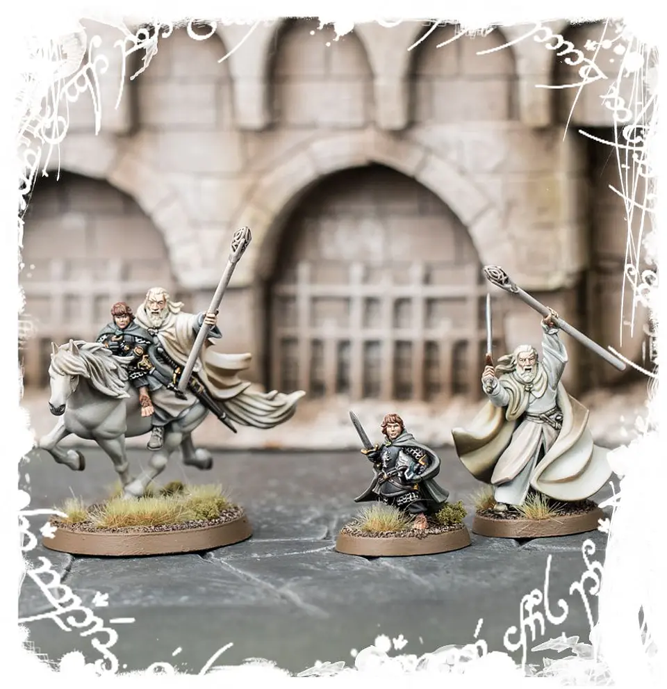 The Lord of the Rings: Gandalf the White and Peregrine Took (Inglés) 2