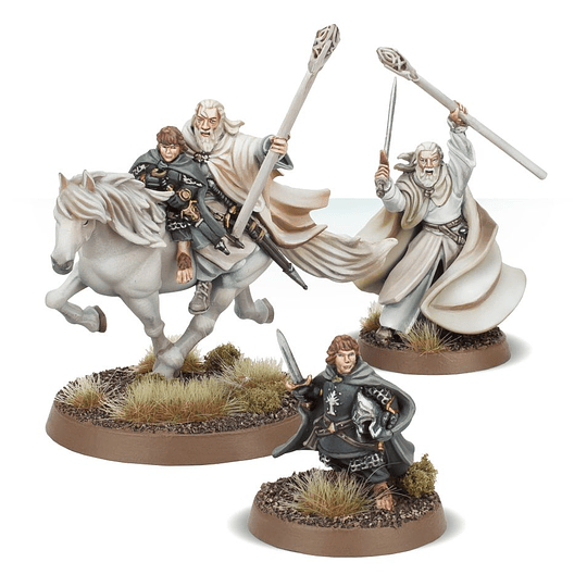 The Lord of the Rings: Gandalf the White and Peregrine Took (Inglés)