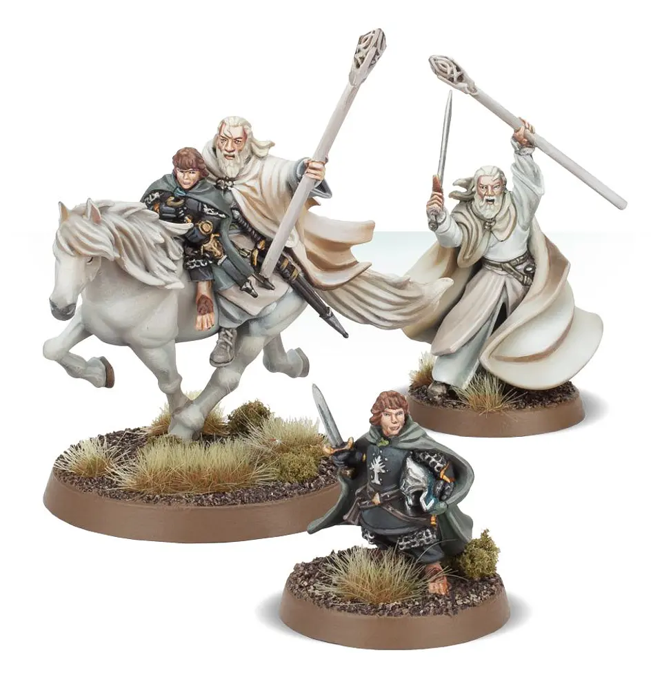 The Lord of the Rings: Gandalf the White and Peregrine Took (Inglés) 3