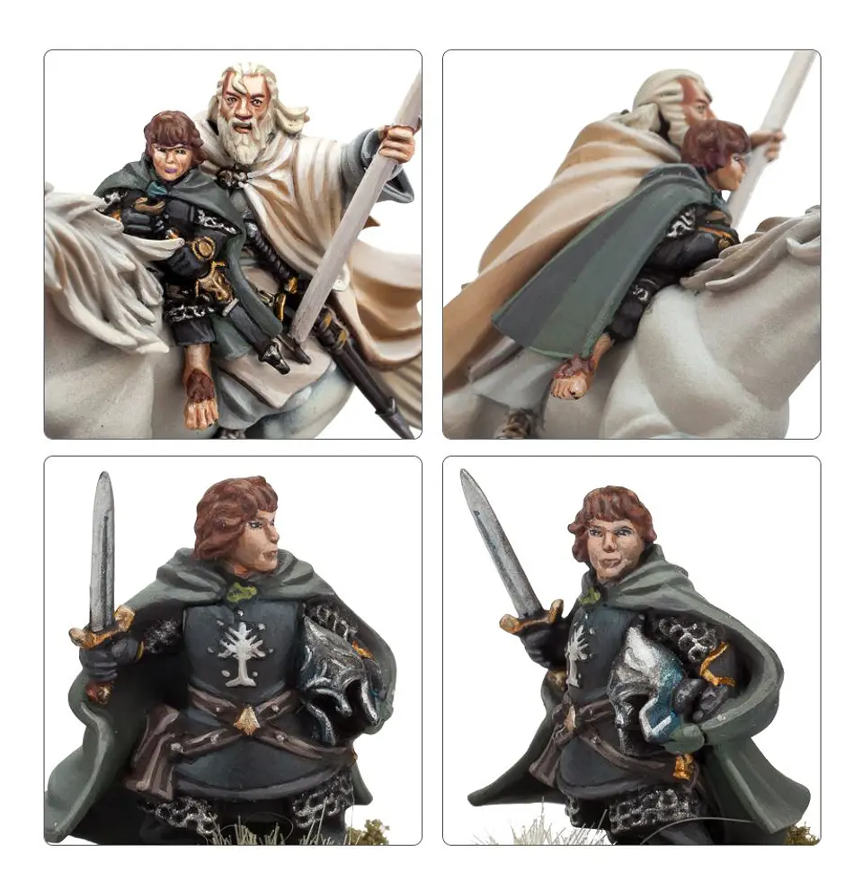 The Lord of the Rings: Gandalf the White and Peregrine Took (Inglés) 5