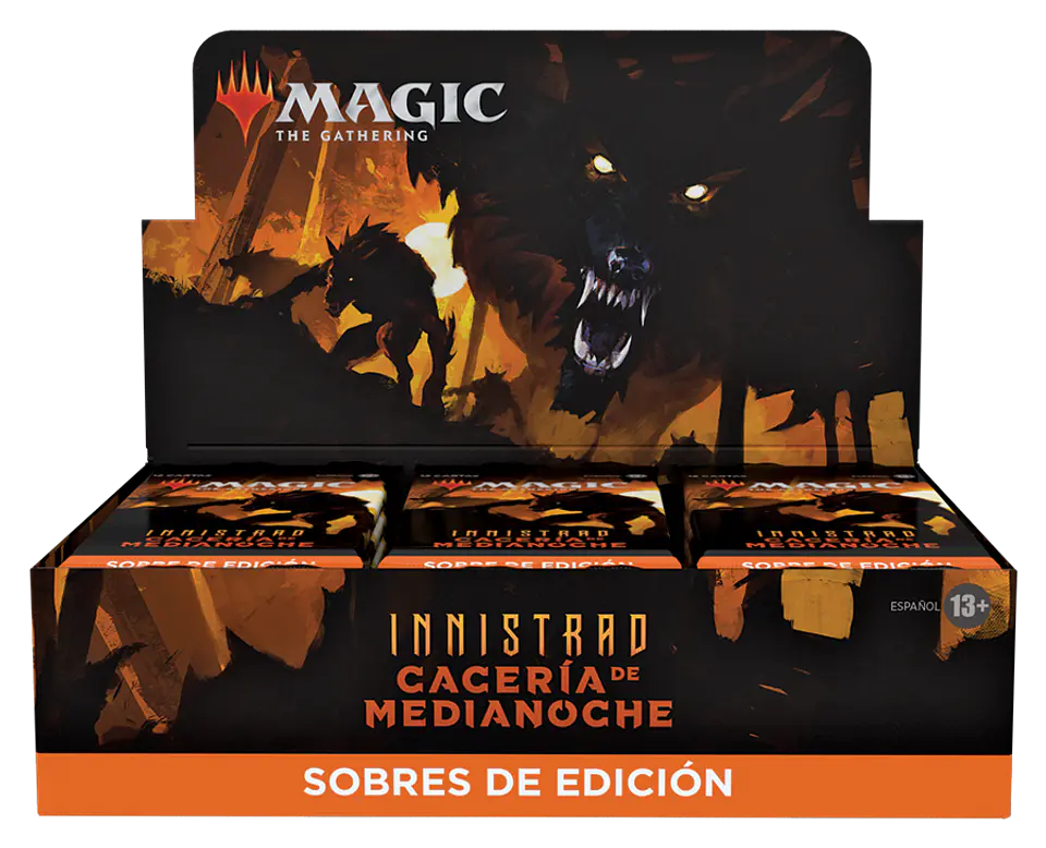 Caja de Set Booster Innistrad Midnight Hunt (Español) 1