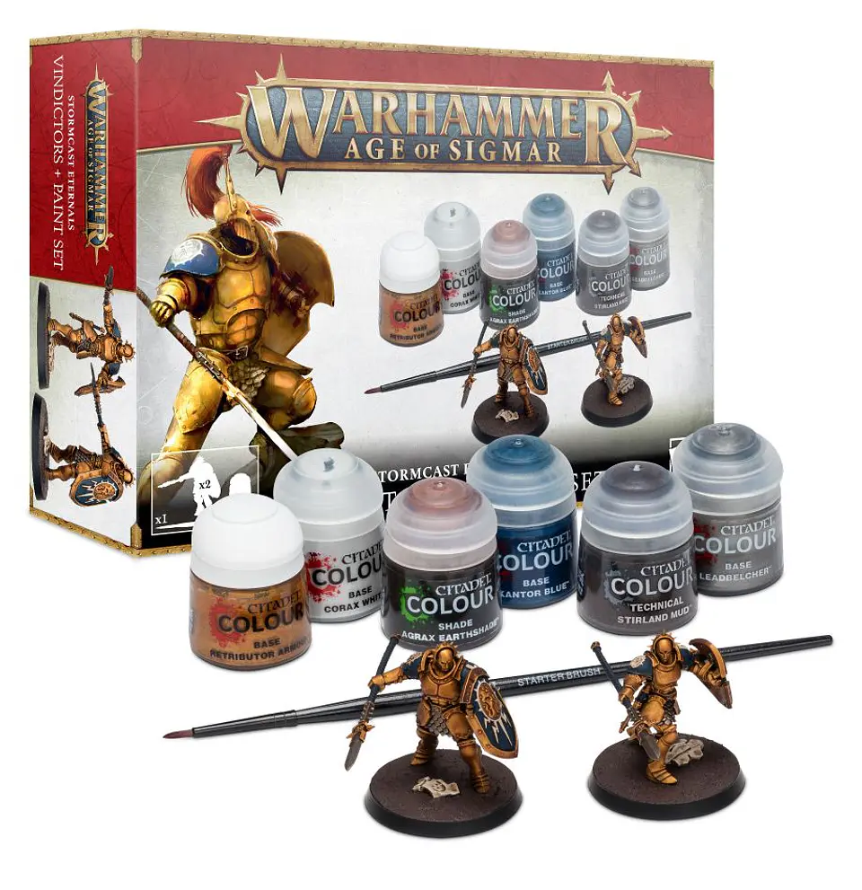 Set de Pinturas + Vindicadores de los Forjados en la Tormenta 1