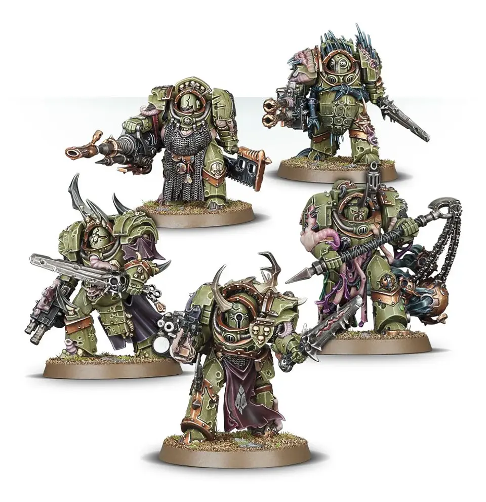 Death Guard: Blightlord Terminators - Exterminadores Dominaplagas 2