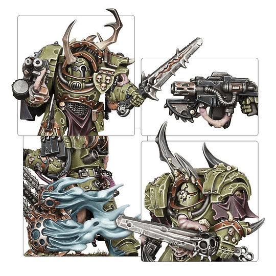 Death Guard: Blightlord Terminators - Exterminadores Dominaplagas