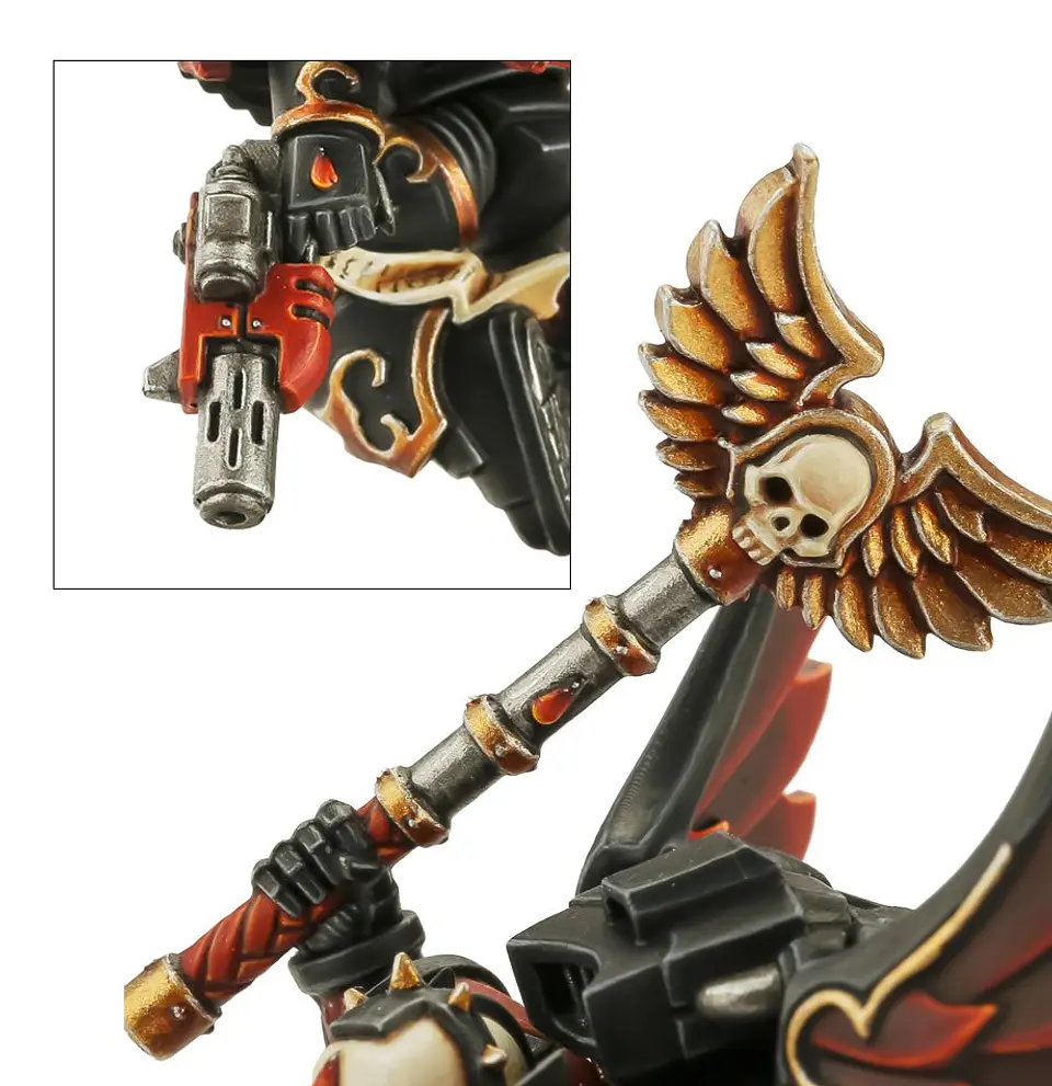 Blood Angels: Chaplain With Jump Pack - Capellán con Propulsor De Salto 4