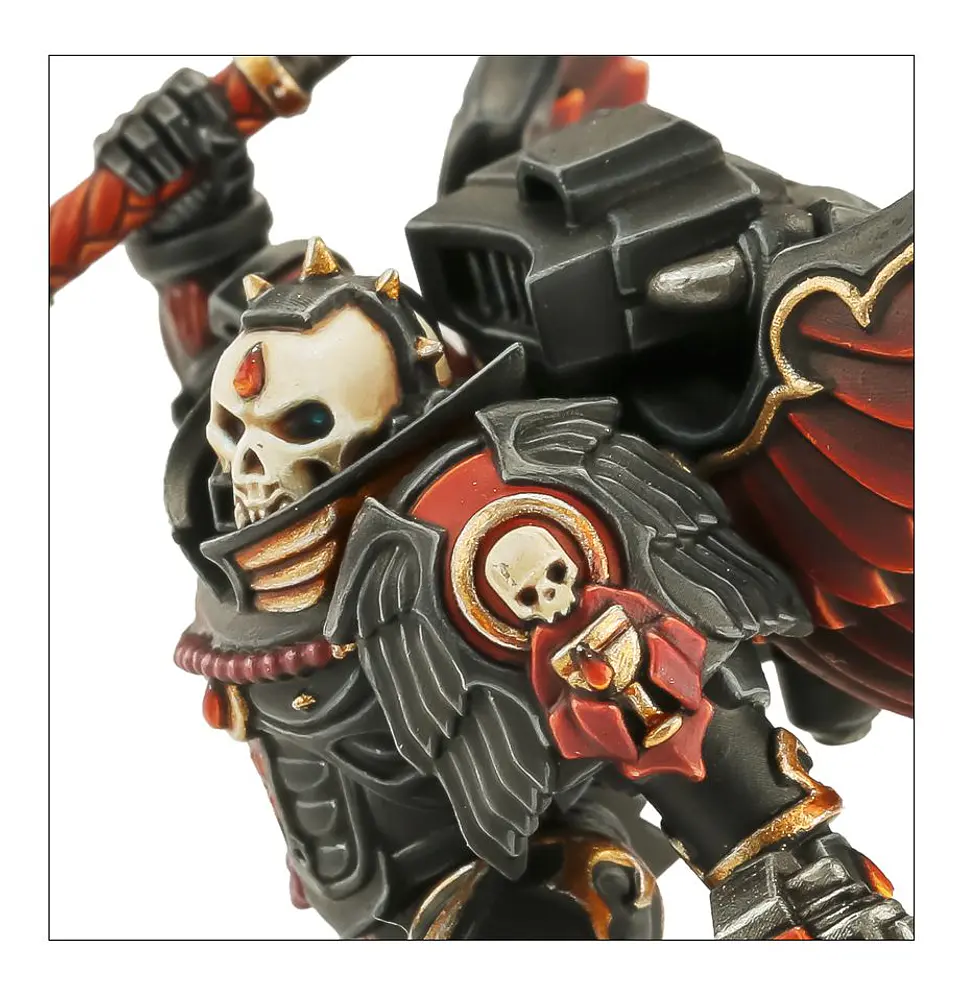 Blood Angels: Chaplain With Jump Pack - Capellán con Propulsor De Salto 6