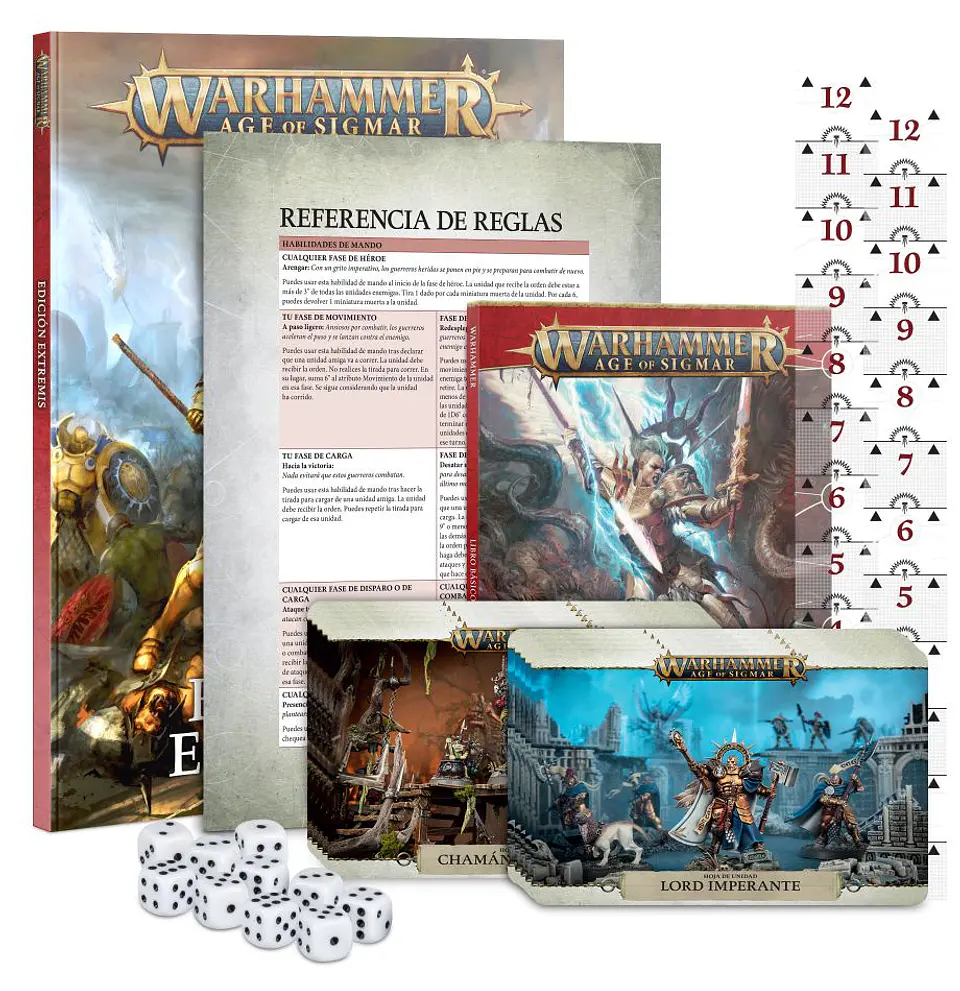 Caja de inicio Warhammer Age of Sigmar: Extremis (Inglés) 5