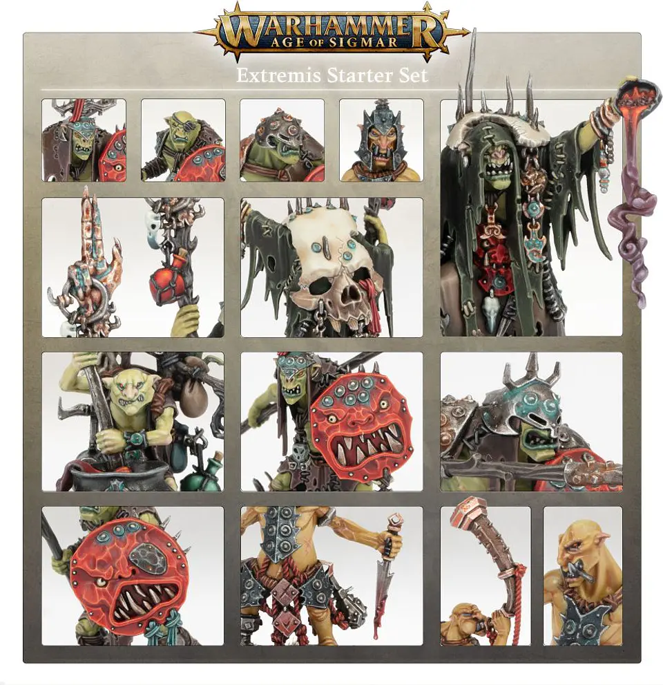 Caja de inicio Warhammer Age of Sigmar: Extremis (Inglés) 8
