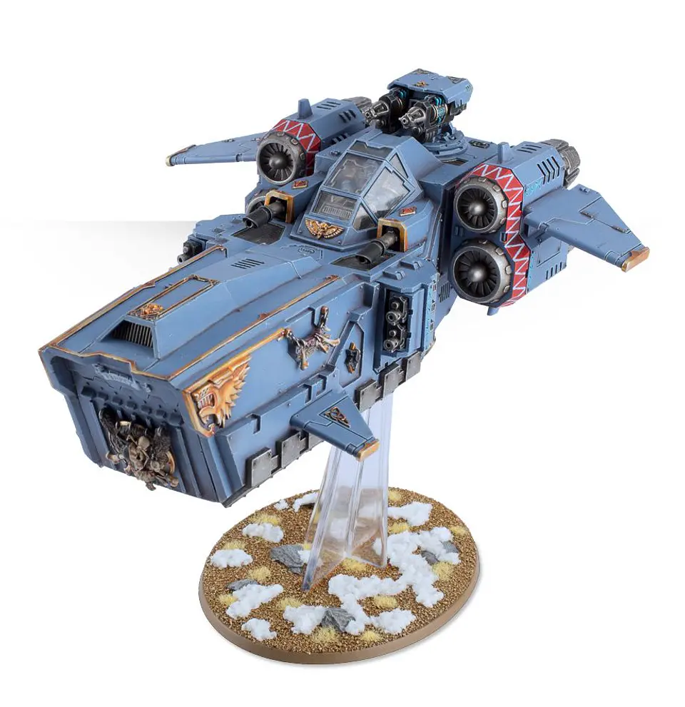 Space Wolves: Stormfang Gunship - Cañonera Stormfang 2