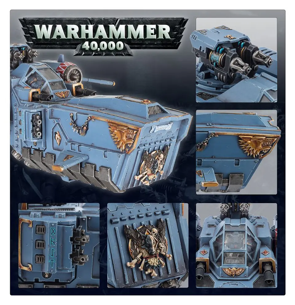 Space Wolves: Stormfang Gunship - Cañonera Stormfang 5