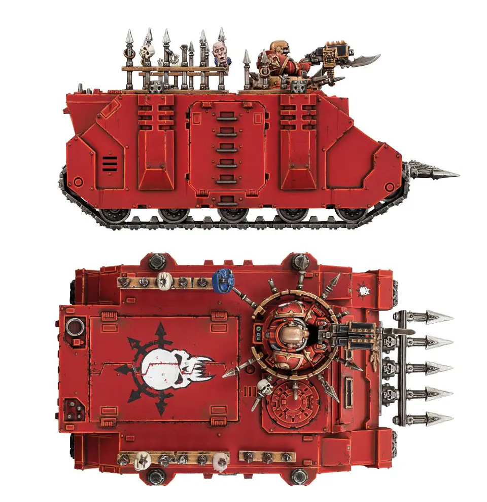 Chaos Space Marines: Chaos Rhino 3