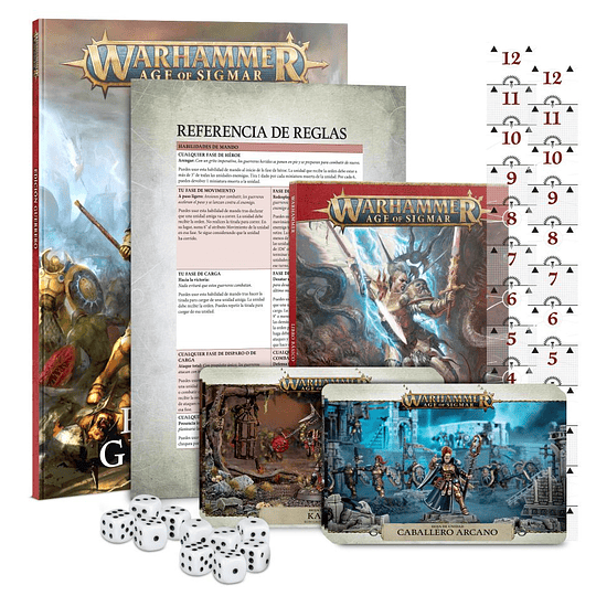 Caja de inicio Warhammer Age of Sigmar: Guerrero (Inglés)