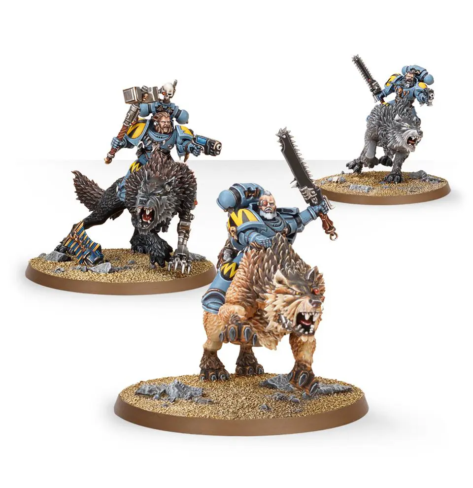 Space Wolves: Thunderwolf Cavalry - Caballería De Lobo Trueno 2