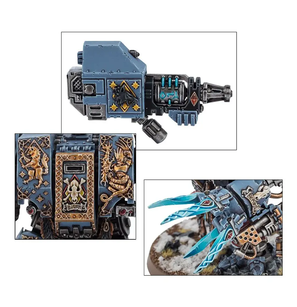 Space Wolves: Venerable Dreadnought - Dreadnought Venerable 6