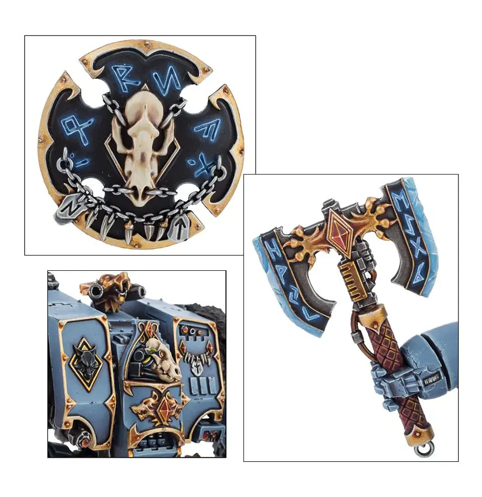 Space Wolves: Venerable Dreadnought - Dreadnought Venerable 7