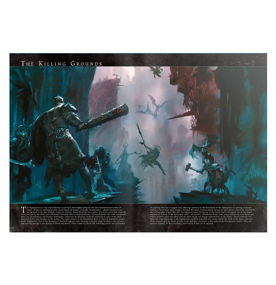 Libro básico de Warcry: Escaramuzas en los Reinos Mortales 2