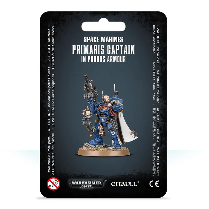 Space Marines: Captain in Phobos Armour - Capitán en armadura Phobos 1