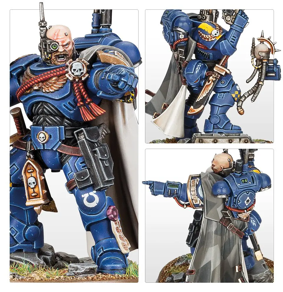 Space Marines: Captain in Phobos Armour - Capitán en armadura Phobos 2