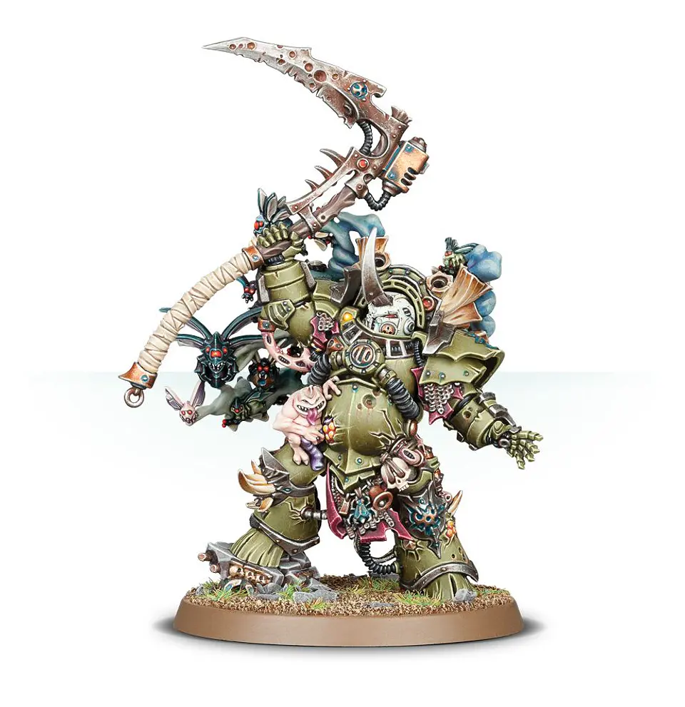 Death Guard: Typhus Herald of the Plague God - Heraldo del Dios de la Plaga 2
