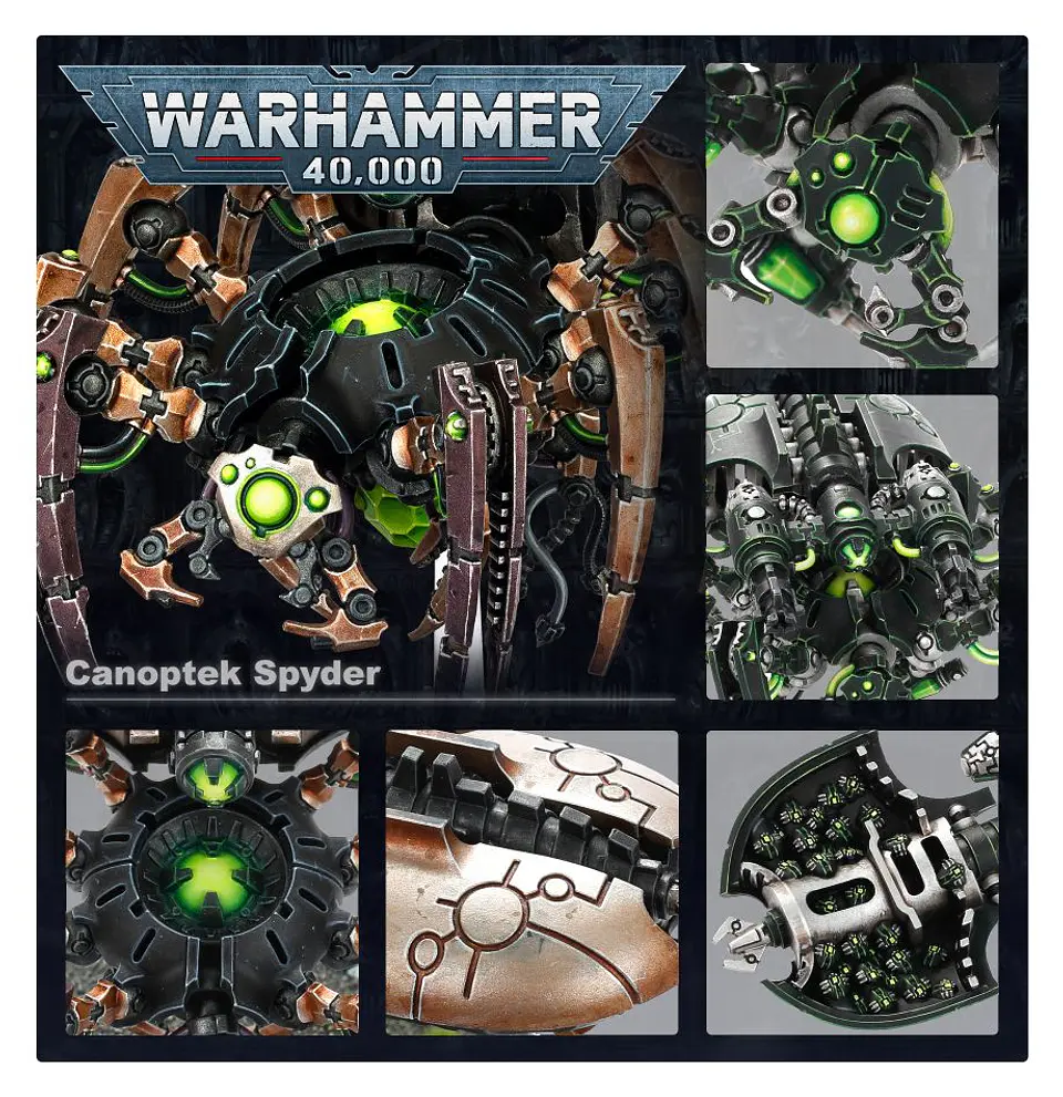 Necrons: Canoptek Spyder - Araña Canóptica 2