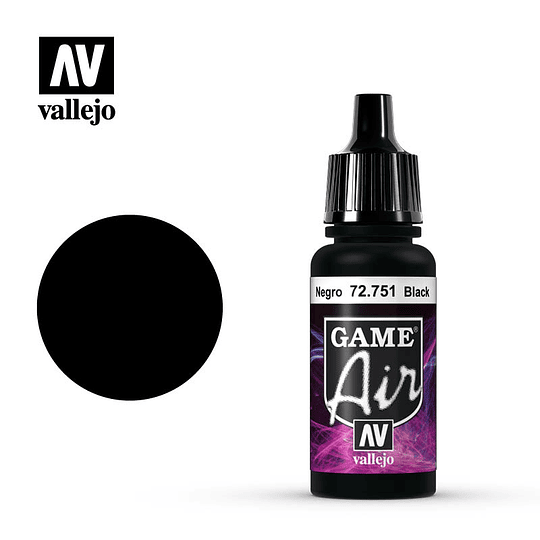 Game Air: Negro - Black